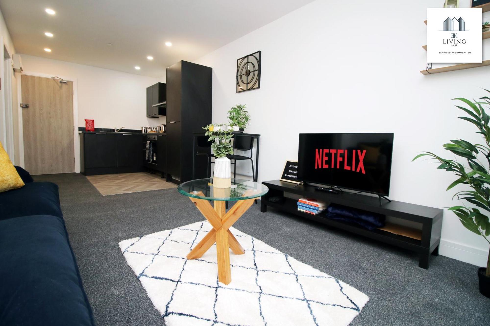New Modern 1 Bedroom - Prime Location - By Ekliving Luxe Short Lets & Serviced - Apartment
