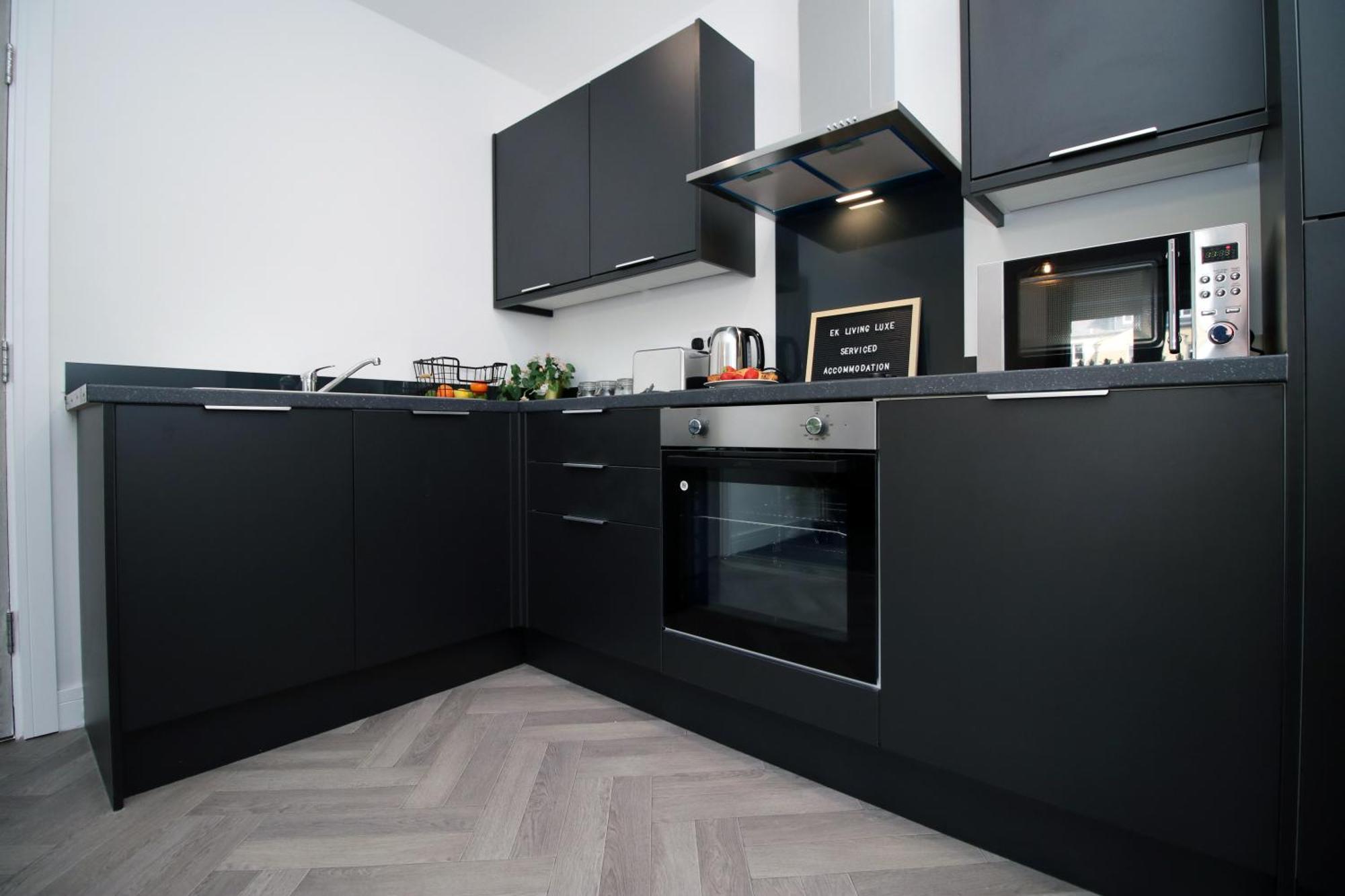 Apartment New Modern 1 Bedroom - Prime Location - By Ekliving Luxe Short Lets & Serviced - Cardiff