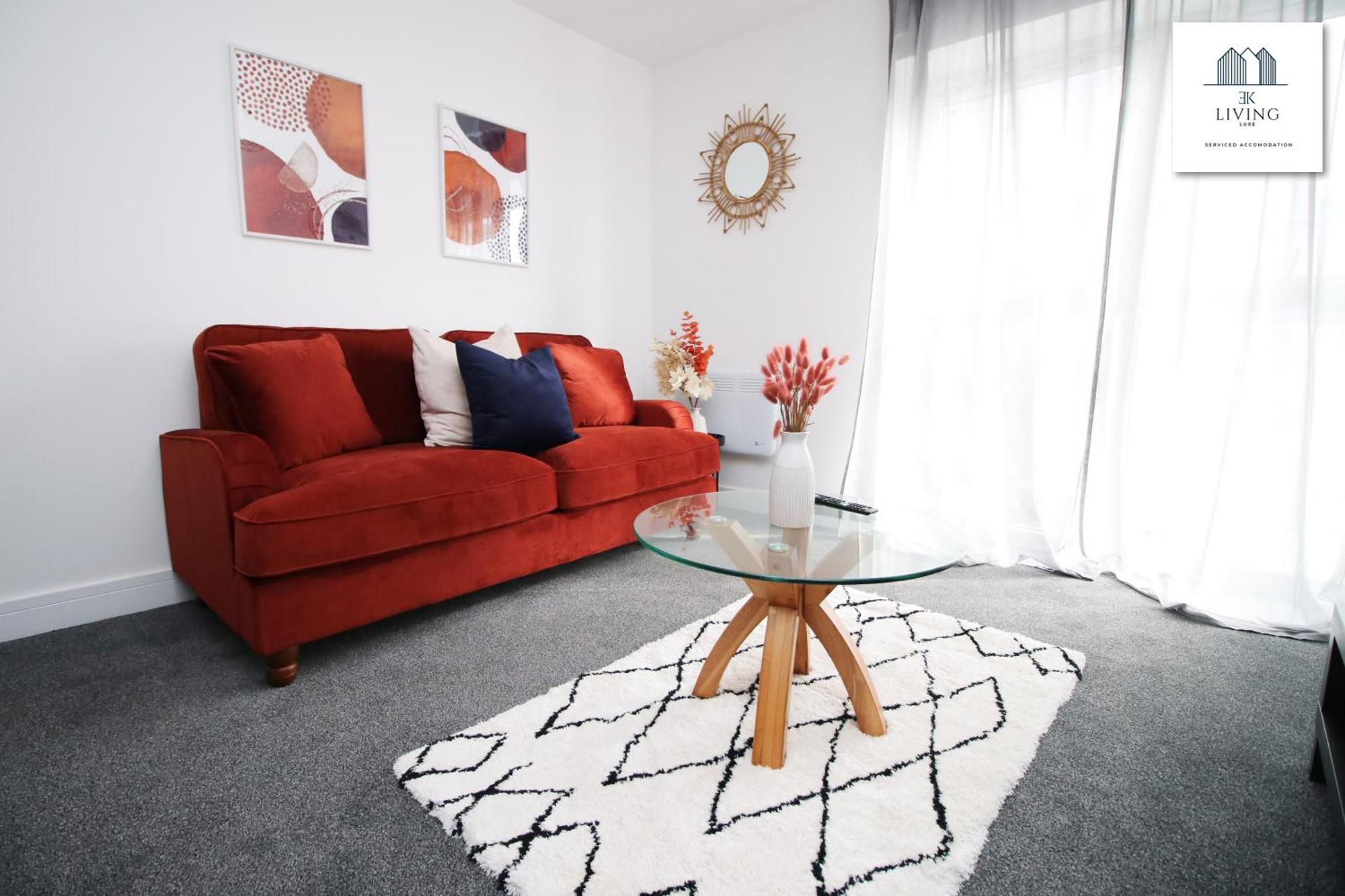 New Modern 1 Bedroom - Prime Location - By Ekliving Luxe Short Lets & Serviced - Apartment Cardiff